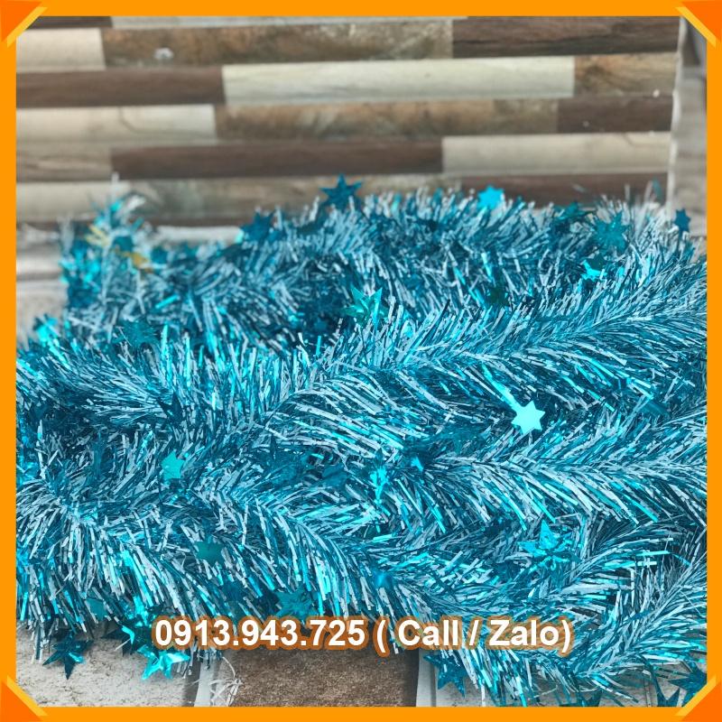 Dây kim tuyến trang trí noel,tết dài 1.3m - Dây trang trí cây quất cây đào Tết