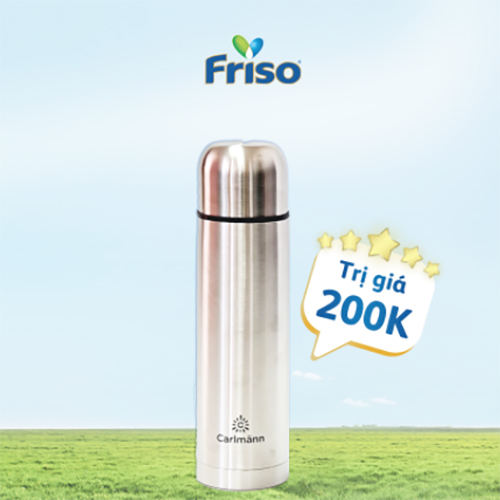 Hộp giấy 2 Kg Friso Gold 4 (2-6 tuổi) - Tặng 1 bình giữ nhiệt Friso nông trại