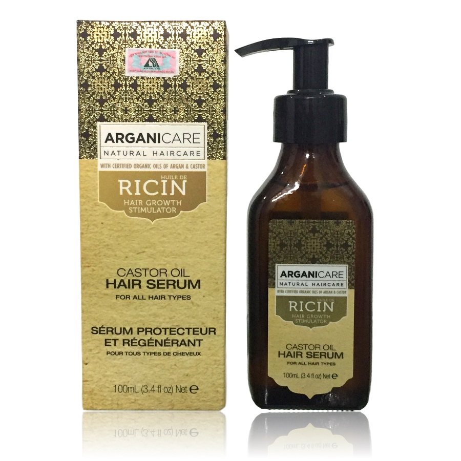 Mua TInh dầu dưỡng tóc ARGANICARE Castor Hair Serum for All hair types 100ml Mua TInh dầu dưỡng tóc ARGANICARE Castor Hair Serum for All hair types 100ml