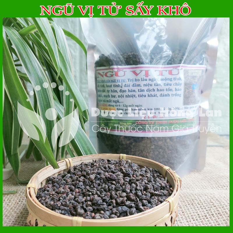 500gram Ngũ vị tử vị thuốc bắc khô sạch