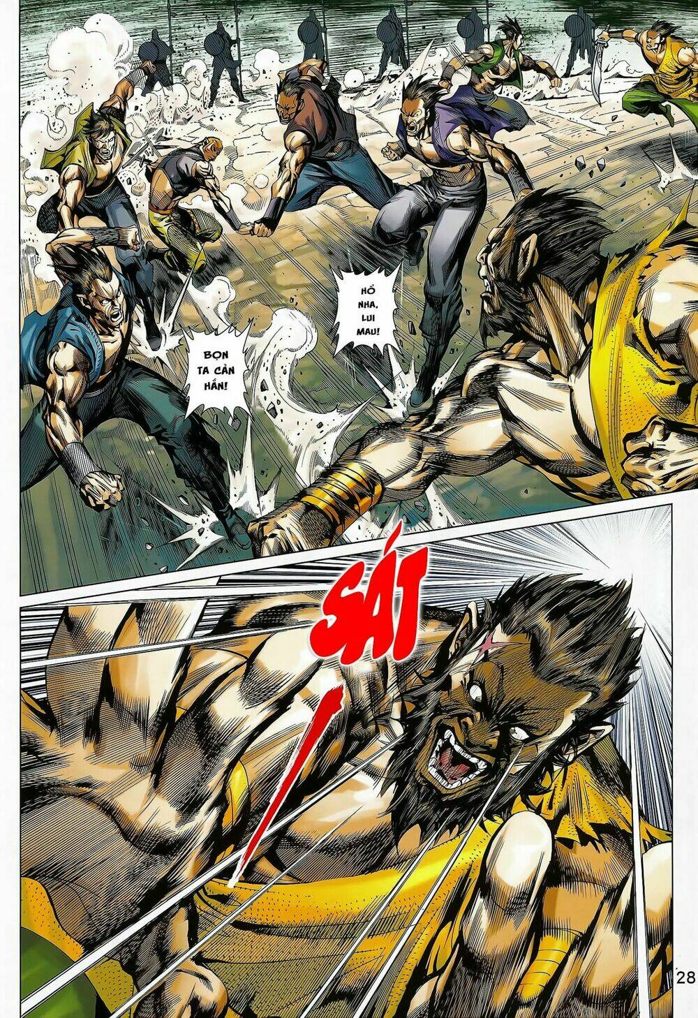 xuân thu mãnh sĩ chapter 11.2 15