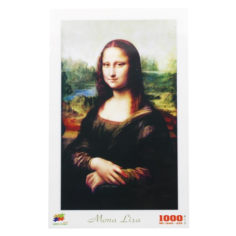 Bộ Xếp Hình Puzzle Minh Châu 1000-039 - Mona Lisa (1000 Mảnh Ghép)