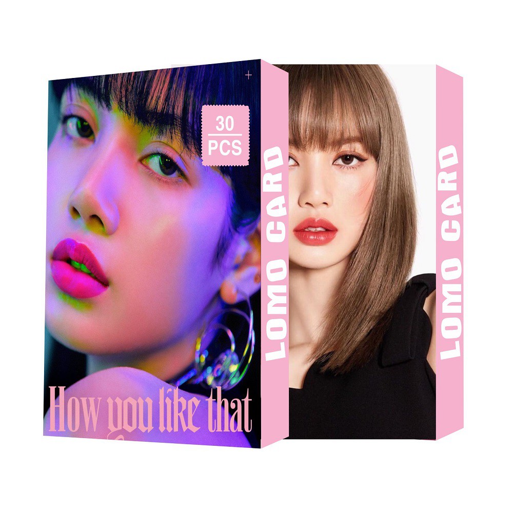 Lomo card Blackpink Lisa How you like that