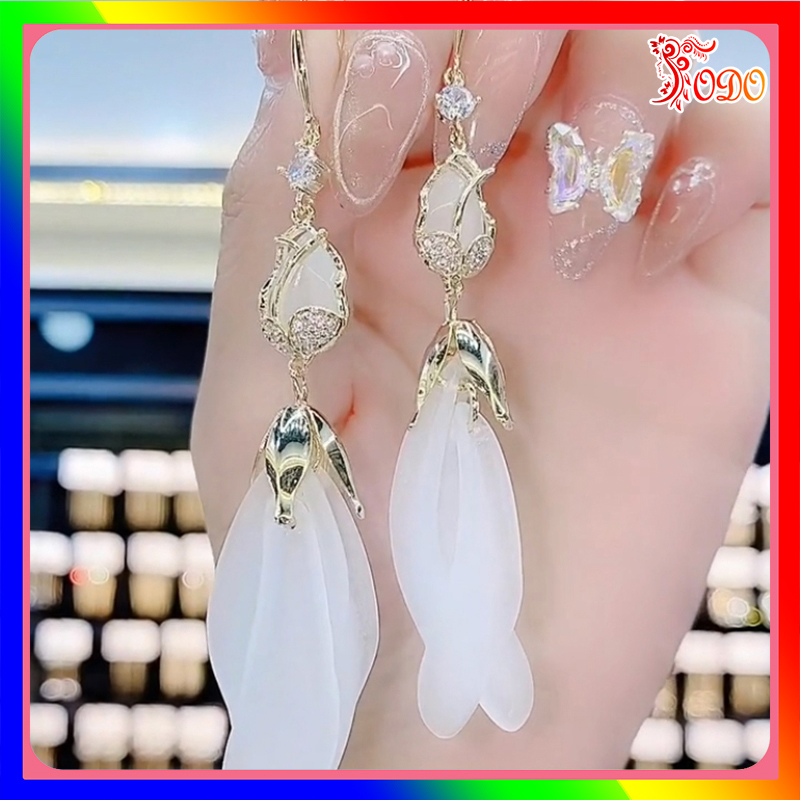 Bông tai kiểu lấp lánh đính đá đi chơi đi dạo BX91 đơn giản dễ thương sành điệu thanh lịch - [Thời Trang ToDo]