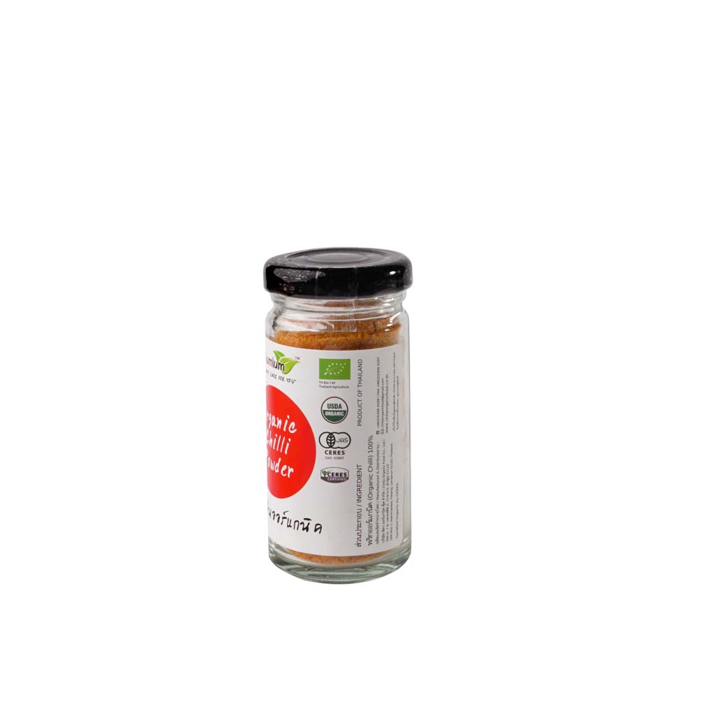 Bột Ớt Hữu Cơ Lumlum Organic Chilli Powder 30g
