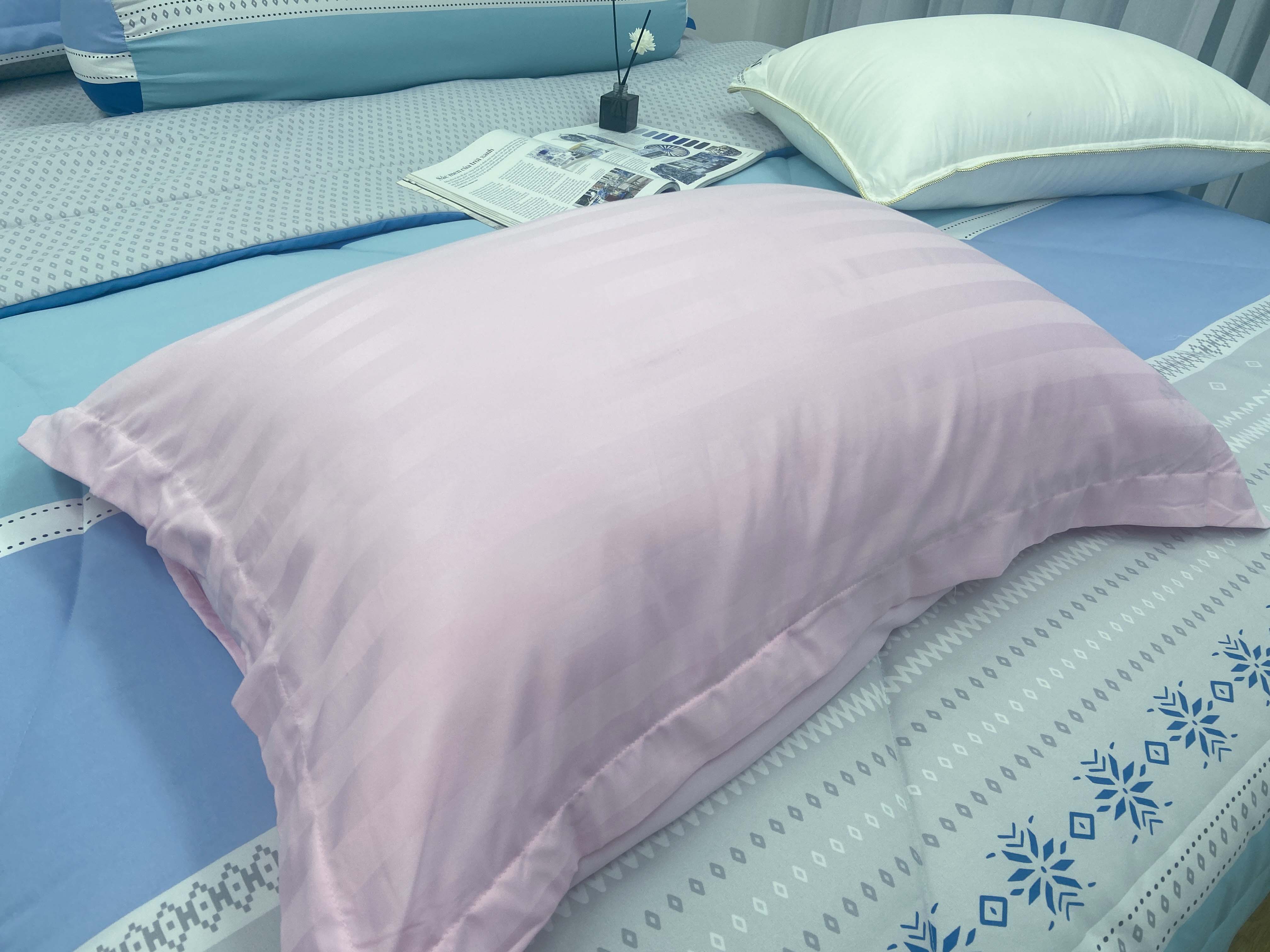 1 cái áo gối NIN Classic màu ngẫu nhiên 50x70cm, vỏ gối cotton nhung cao cấp