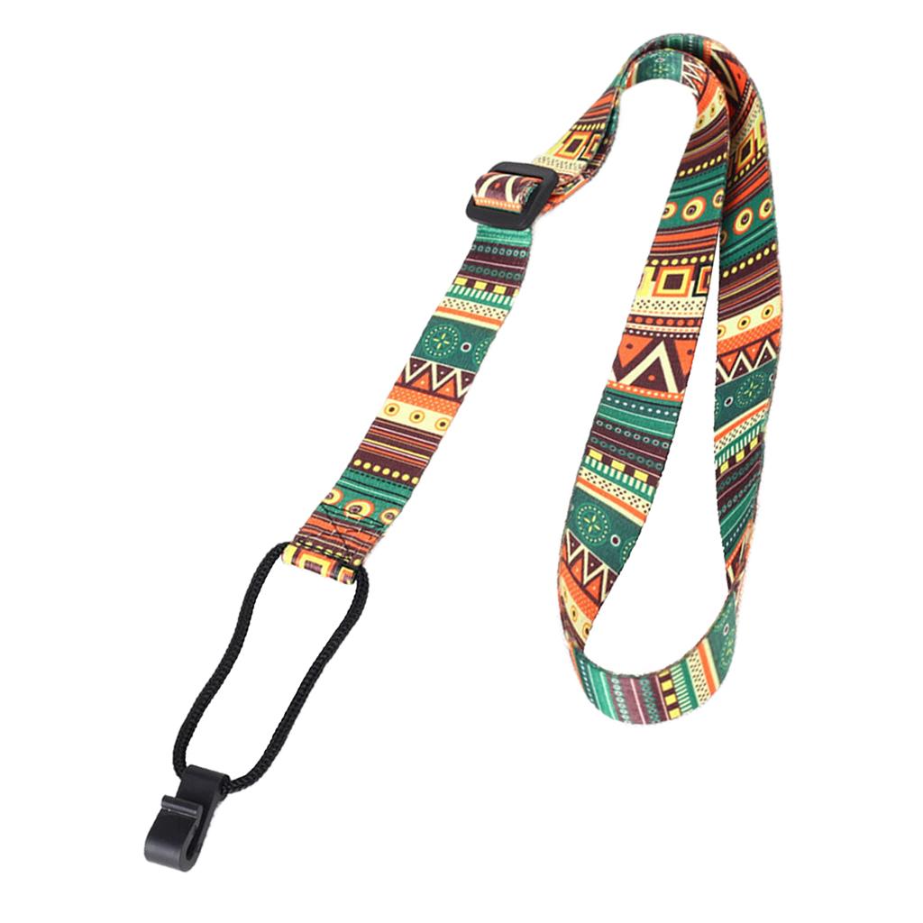 Sunnimix Dân Tộc Gió Đàn Ukulele Dây Đeo Đàn Guitar Acoustic Bass Đa Dụng