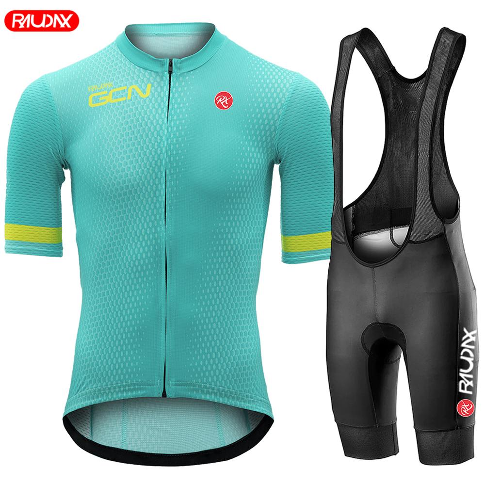 Raudax Gcn Mùa Hè 2023 Bộ Quần Áo Đạp Xe Jersey Người Ngắn Tay Xe Đạp Đi Xe Đạp Mặc Ba Môn Phối Hợp Xe Đạp Quần Áo Xe Đạp MTB Áo Sơ Mi Color: cycling jersey 3 Size: XS