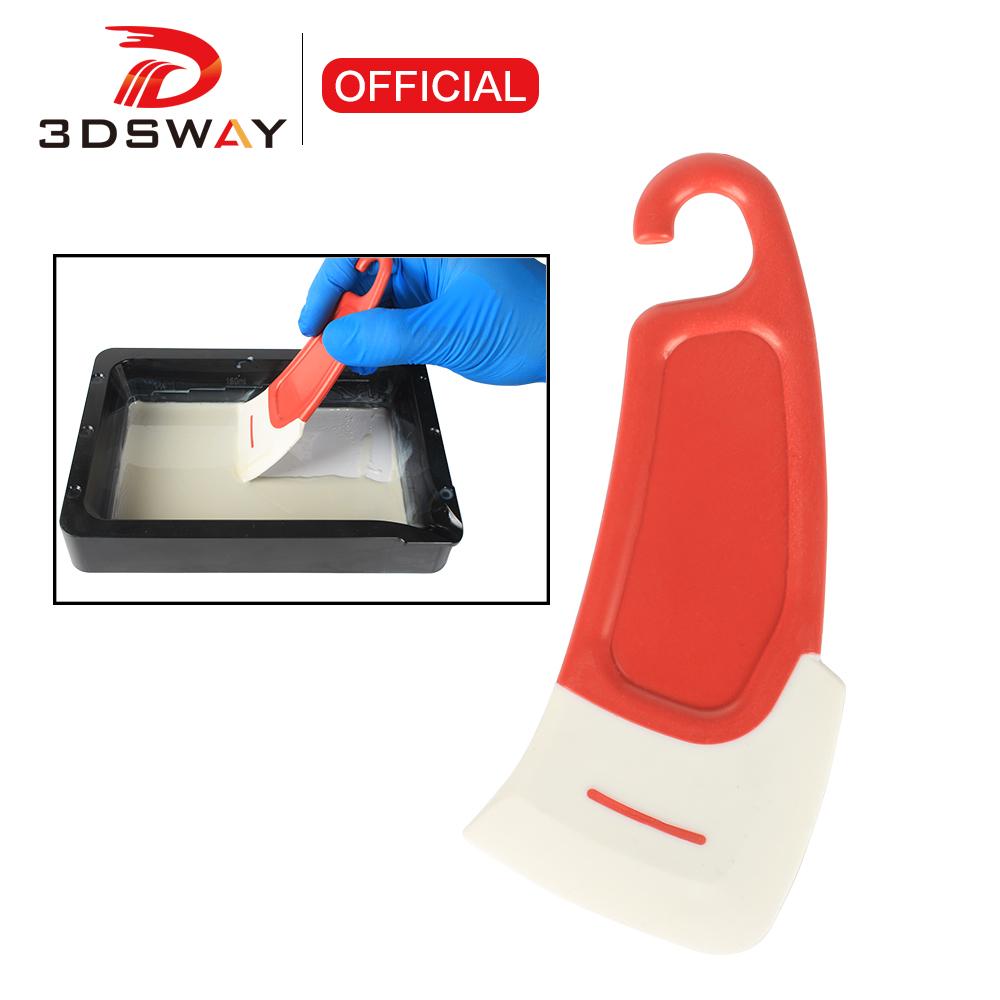 3Dway Light Curing Bộ phận máy in 3D Resin Trough Tank Cleaning cạp cho AnyCubic Photon Elegoo Mars LCD DLP SLA màu ngẫu nhiên