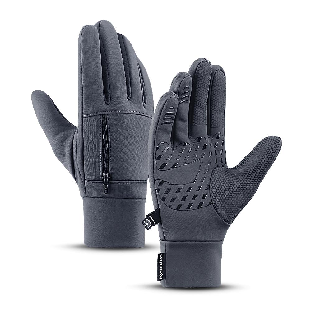 Mùa Đông Nam Và Nữ Ngoài Trời Đi Xe Đạp Xe Đạp Chống Gió Ấm Thể Thao Silicone Ốp Dẻo Chống Trượt Găng Tay Cắm Trại Thiết Bị