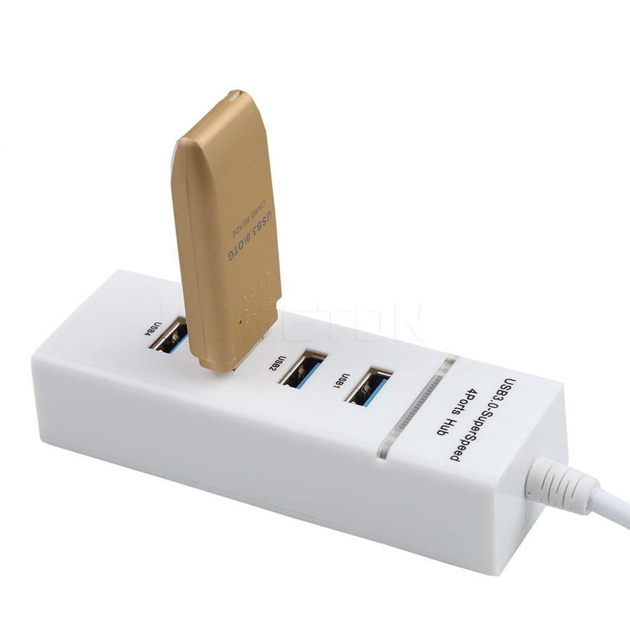 Bộ Chia 4 Cổng USB 3.0 Chuyển Đổi Tốc Độ Cao Chuyên Dụng Cho Máy Tính