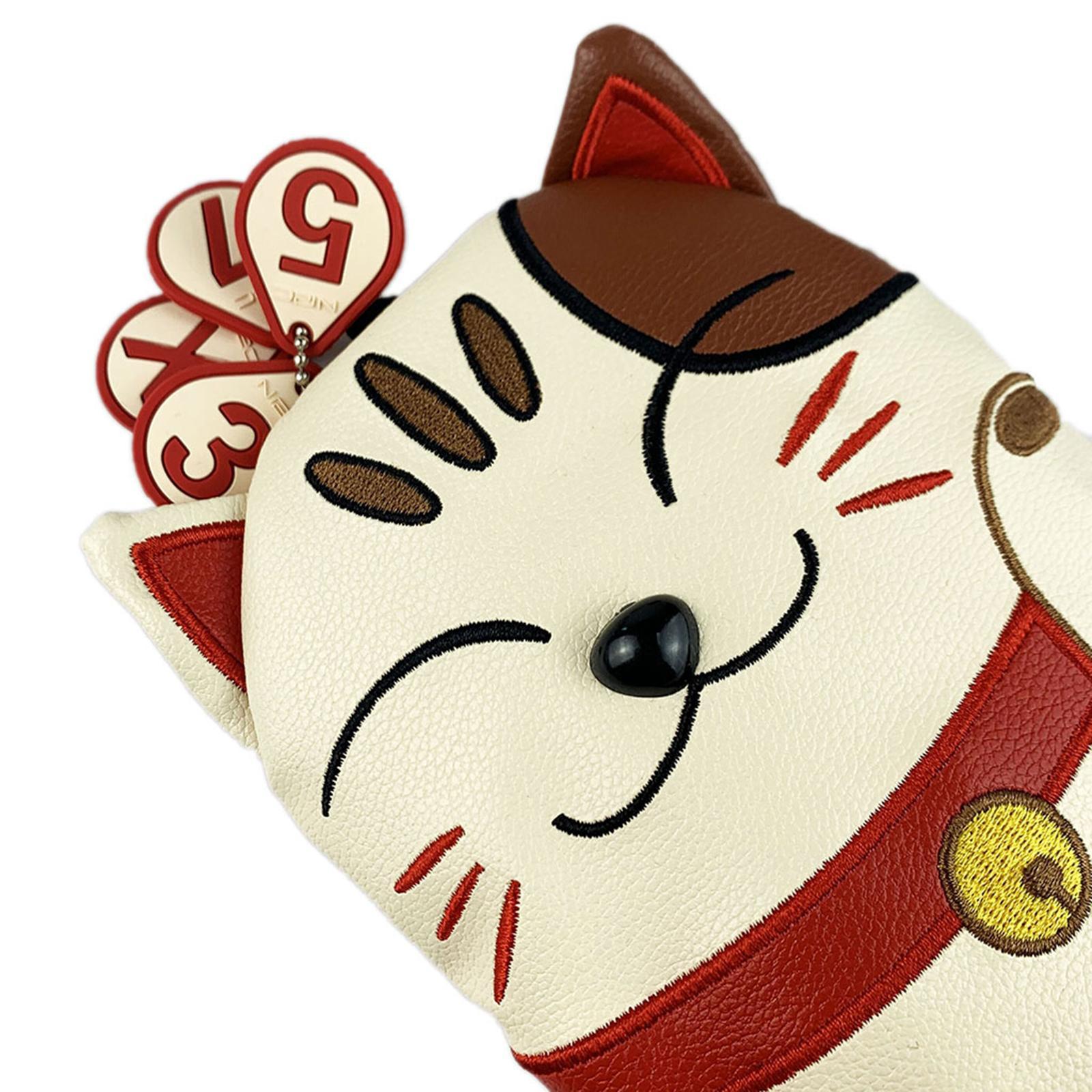 Golf Club Head Covers, Golf Driver Covers Wood Cover Hybrid Cover PU Leather Golf Wood covers for head Utility