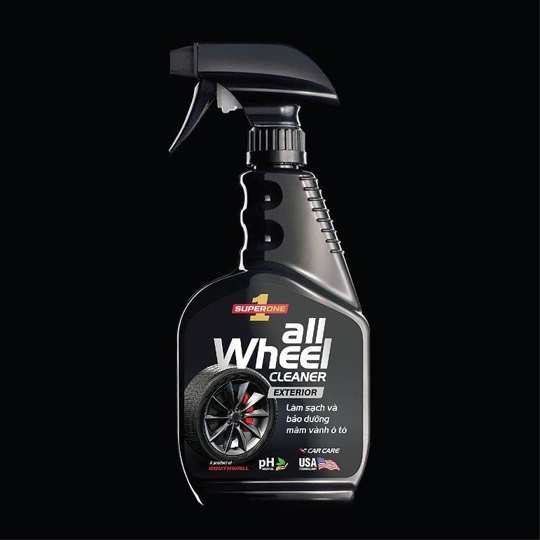 Dung Dịch Làm Sạch Bảo Dưỡng Mâm Vành Ô Tô Super One All Wheel Cleaner - Exterior