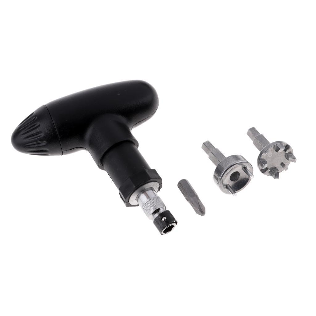 Spikes Replacement Wrench Tool Cleats Remover Puller W/ 3 Adapters