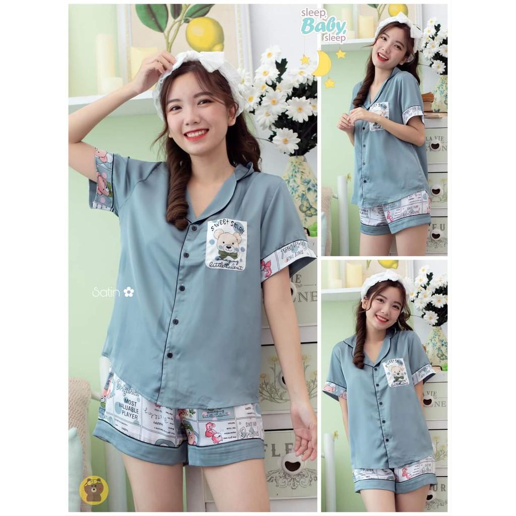 ️Bộ Satin Gấu 1 túi