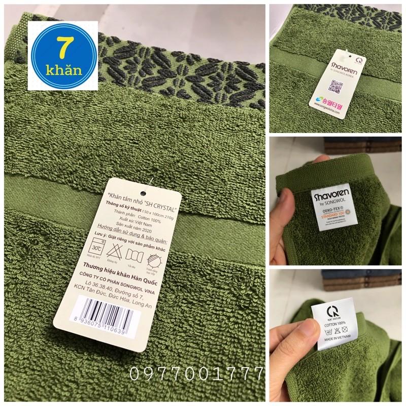 Khăn tắm Songwol chính hãng 100% cotton cao cấp - SH CRYSTAL