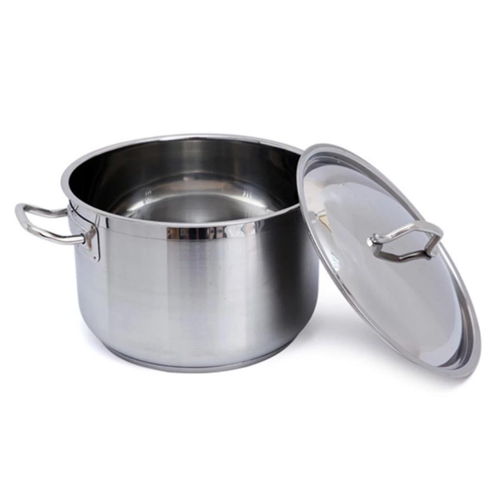 Nồi luộc gà 3 đáy 32 Cm nắp inox 320 (18 lít)