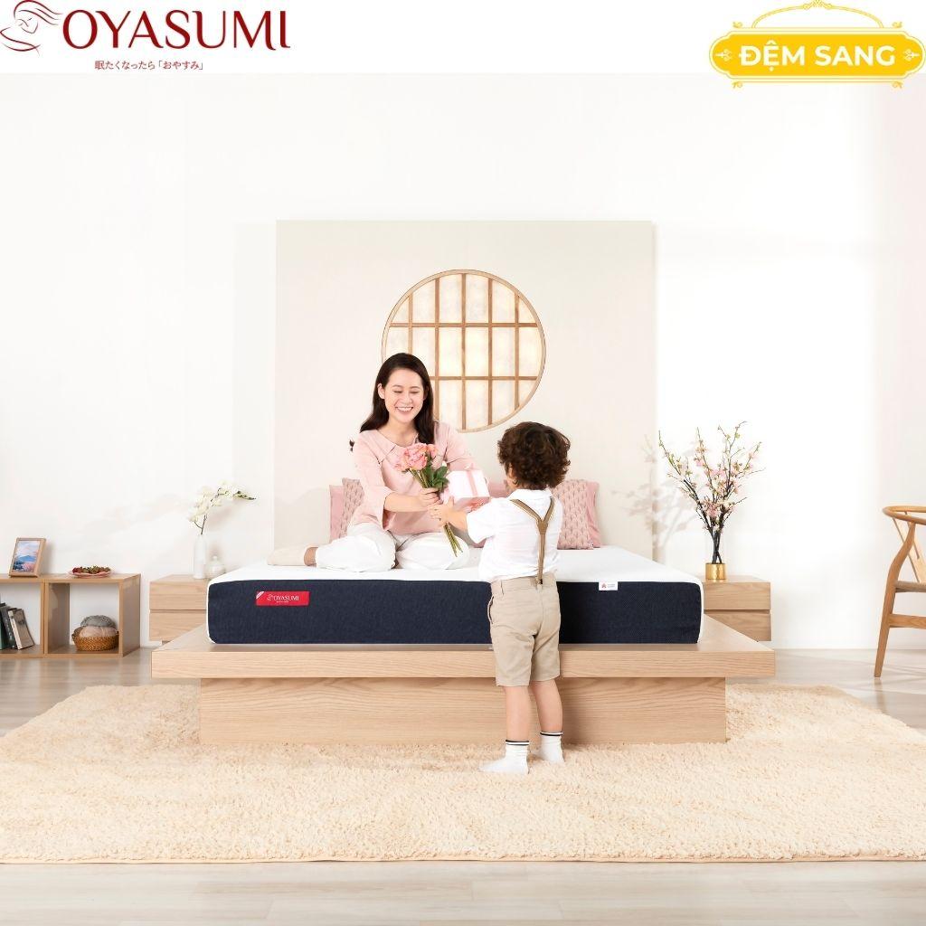 Nệm foam Nhật Bản OYASUMI Original  sản xuất bới tập doàn Inoac Nhật Bản thoáng mát bốn mùa FOAM105