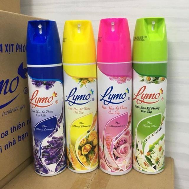 Xịt phòng hương nước hoa Lymo 350ML làm thơm phòng