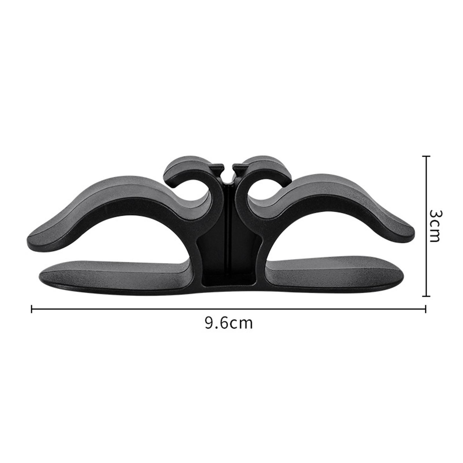 4 Pieces Cable Organizer, Wall Cables Management, Wall Mounted Wire and Cords Holder, USB Cable Organizer Holder