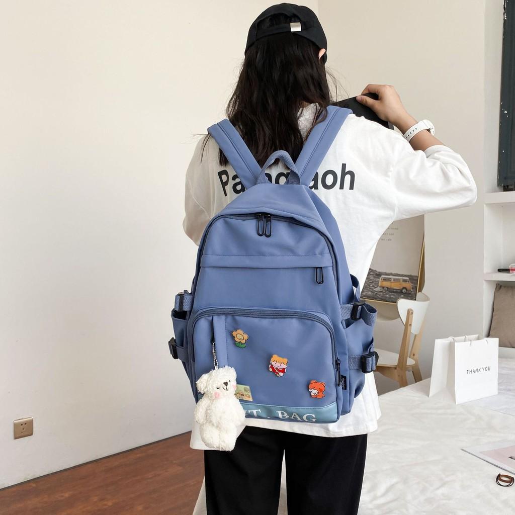Balo học sinh dễ thương dung thích lớn có kèm sticker