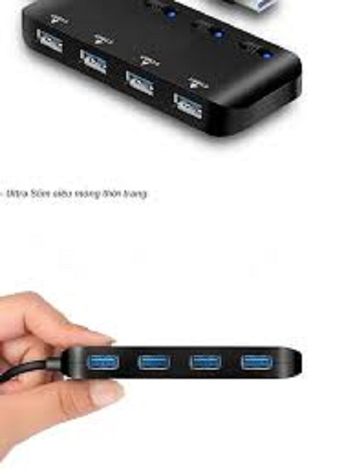   Bộ Chia Hub 4 Cổng Micro USB Máy Tính Bảng Laptop Máy Tính Xách Tay Cổng Sạc Cho Mini USB 3.0 Type-C 3.0 HUB 4