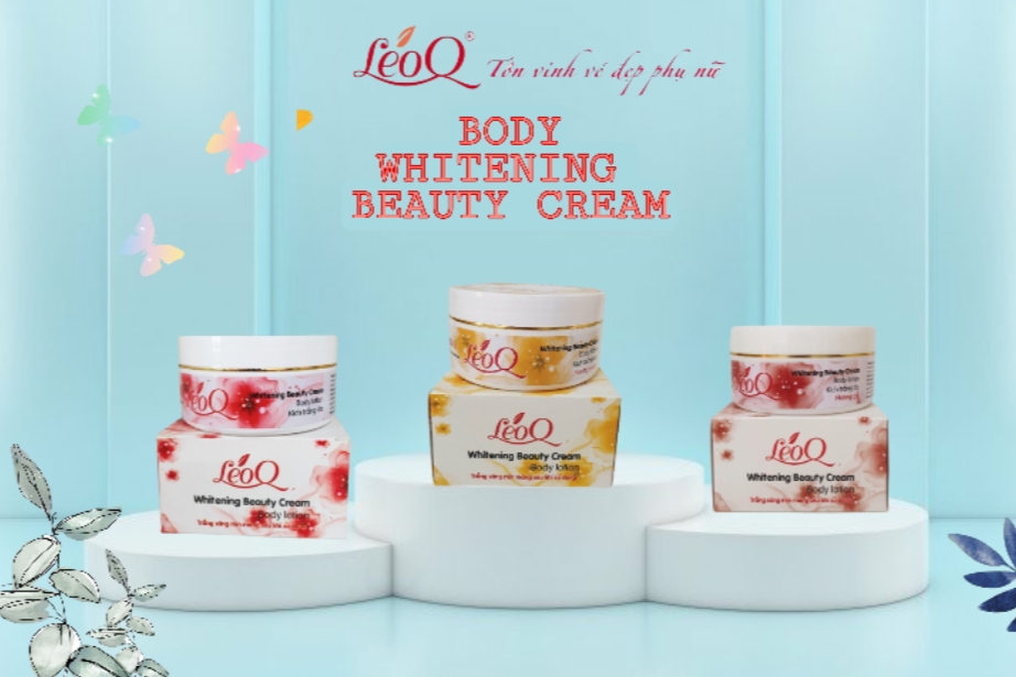 LEOQ BODY WHITENING BEAUTY CREAM HƯƠNG GỖ 200ML