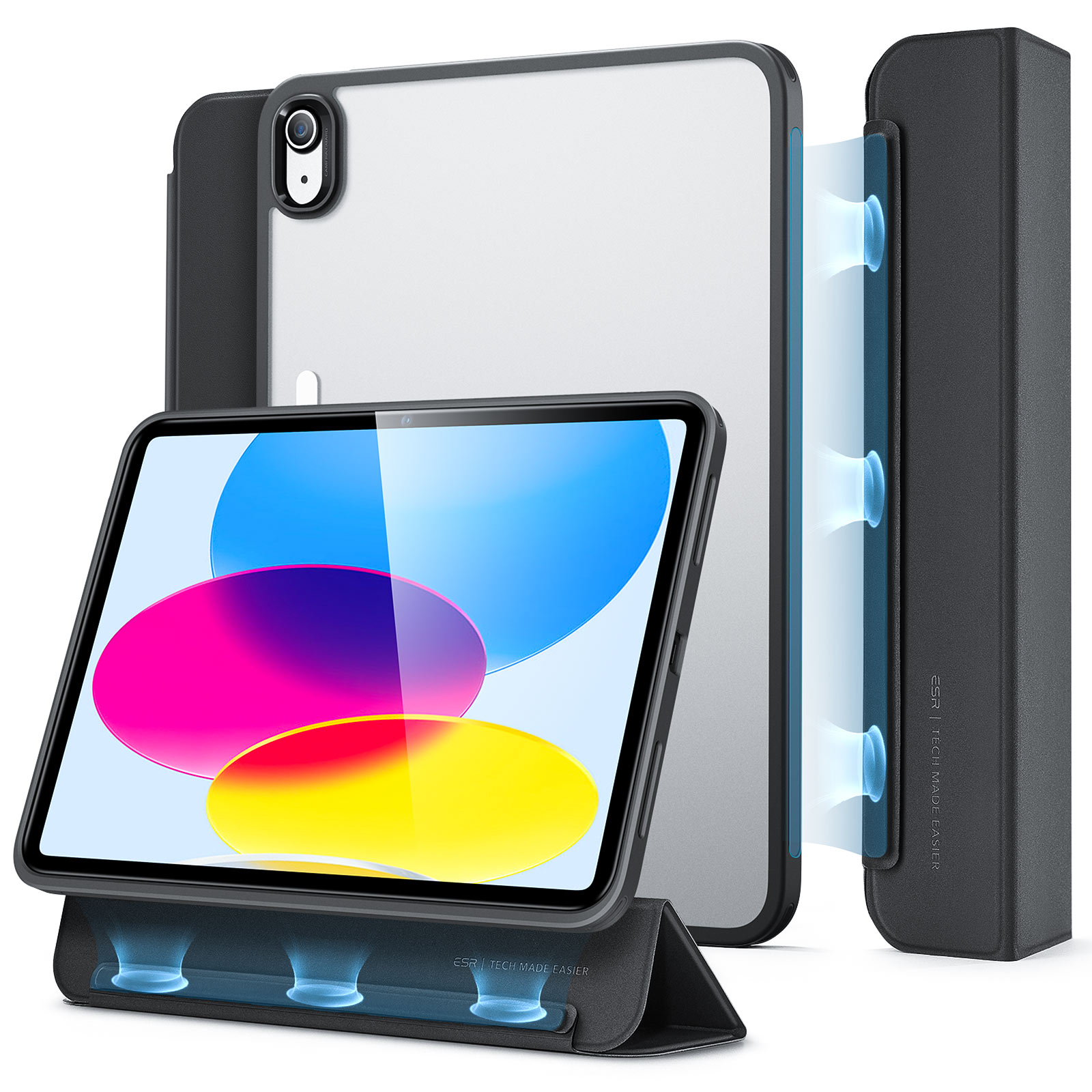Bao da dành cho iPad Gen 10 10.9 inch 2022 ESR Ascend Hybrid Case - Hàng Chính Hãng