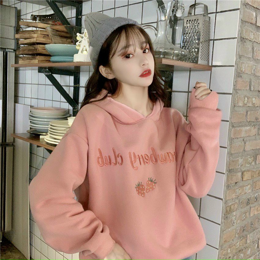 Áo khoác nữ hoodie Chandi, mẫu mới thu đông Chandi Kèm Ảnh Thật 2021 HD1