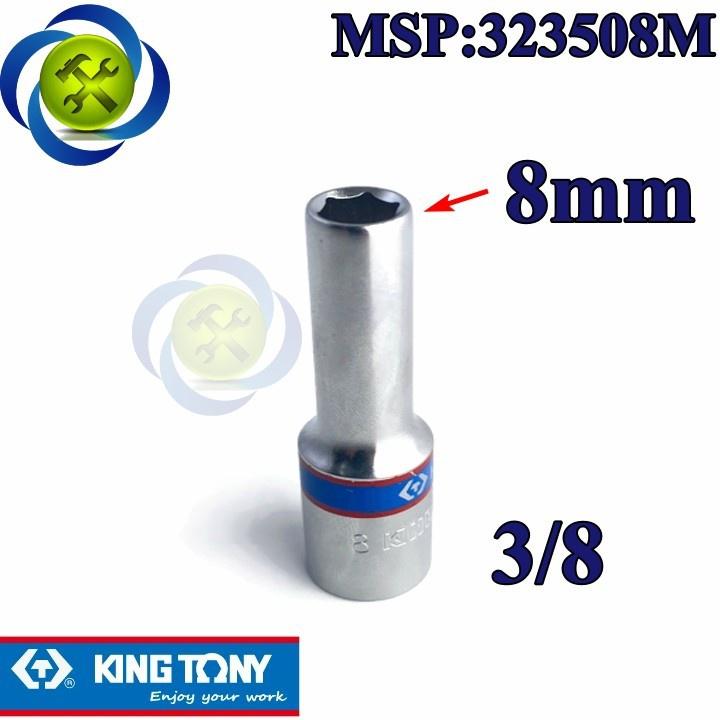 TUÝP 3/8 KINGTONY 6 cạnh màu trắng dài 63mm