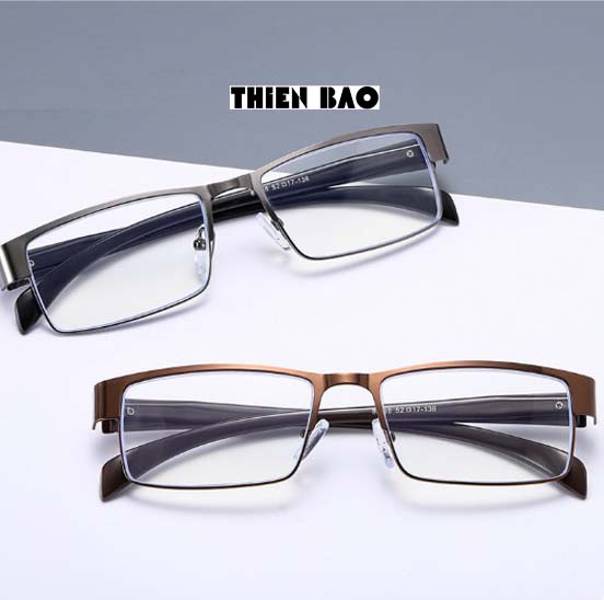 Kính lão thị viễn thị Nhật bản đọc sách rõ chữ KVN96 hàng đẹp Nam nữ toàn viền, mặt thép ko rỉ chuẩn độ nhiều màu trẻ trung thể thao