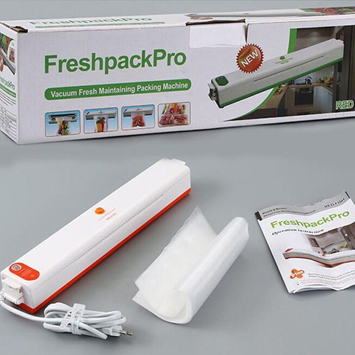 Máy hút chân không thực phẩm Fresh Pack Pro tặng kèm bộ túi nhám hút chân không