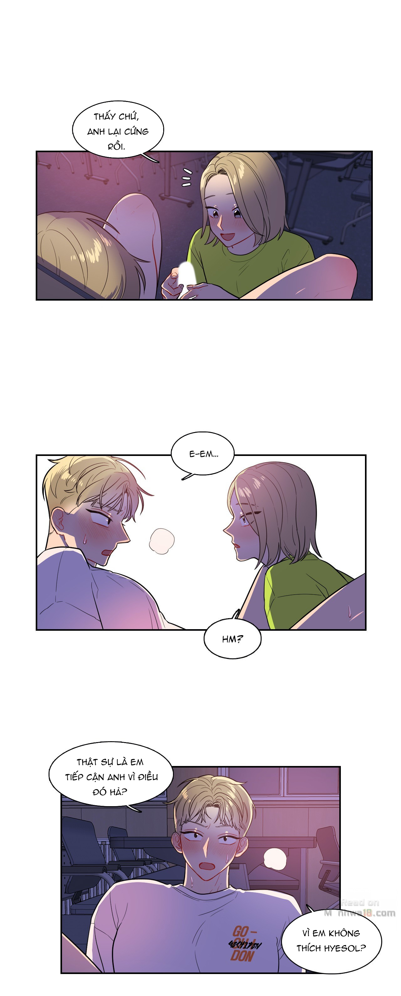 một chân đạp 2 thuyền chapter 35 15