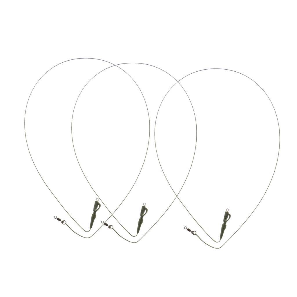 Carp Fishing Hair Rig with Clip Swivel Carp Rig Fishing Tackle 001