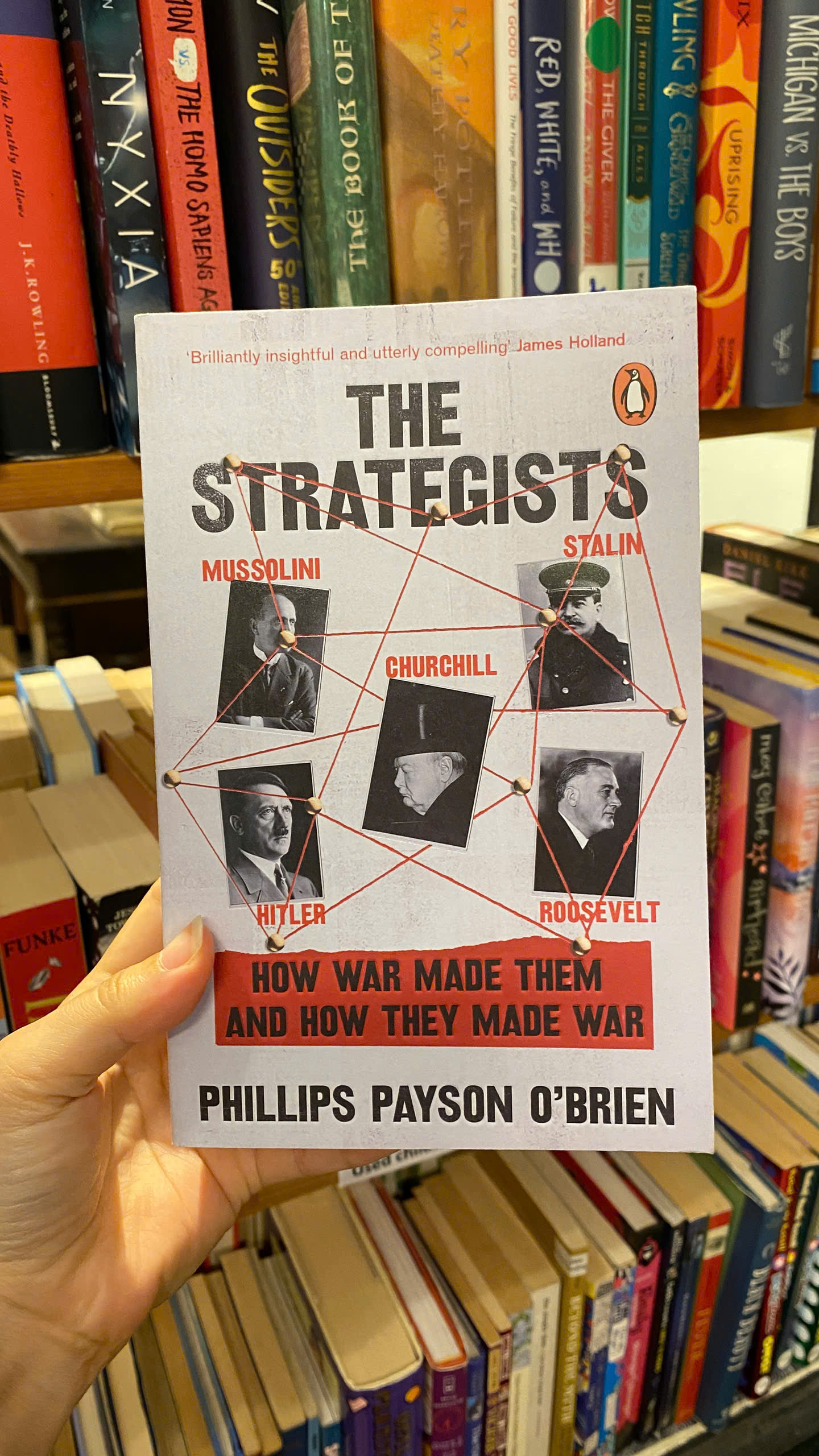 Sách - The Strategists by Phillips Payson O'Brien | Military History / War / Ngoại văn Nhập khẩu UK