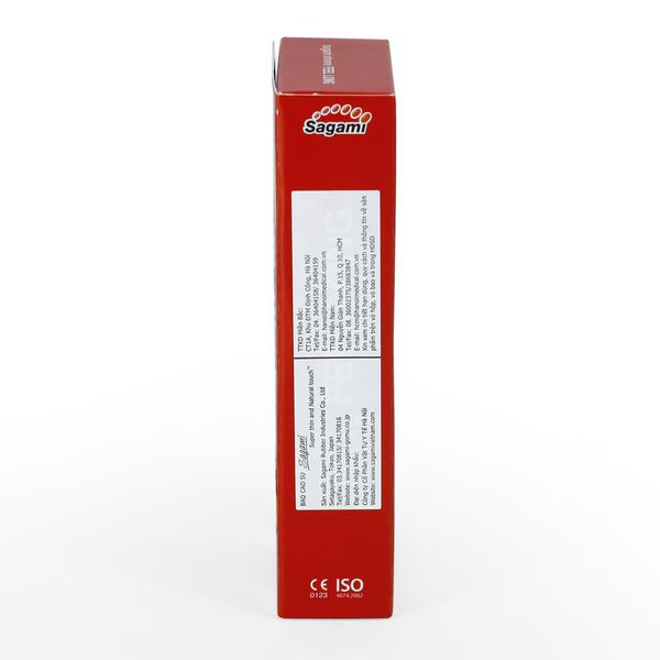 Bao Gai Kéo Dài Thời Gian Sagami Feel Long Nhật Bản - Không Mùi Cao Su - Chống Xuất Tinh Sớm - Tặng Kèm Gel Jex - Che Tên Sản Phẩm