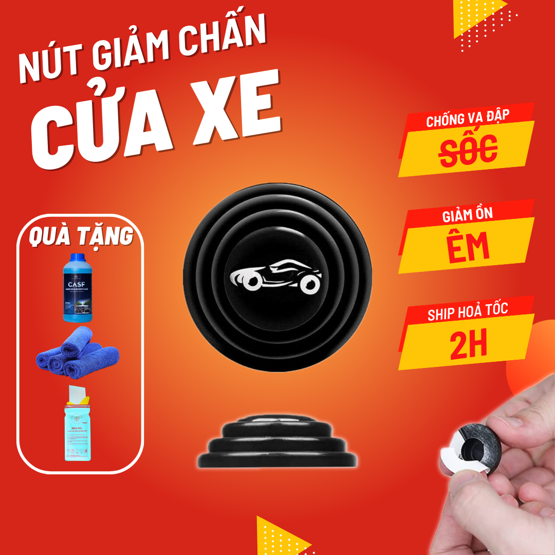 Cao su giảm chấn - Nút cao su giảm chấn cửa ô tô giảm lực đóng cửa ô tô