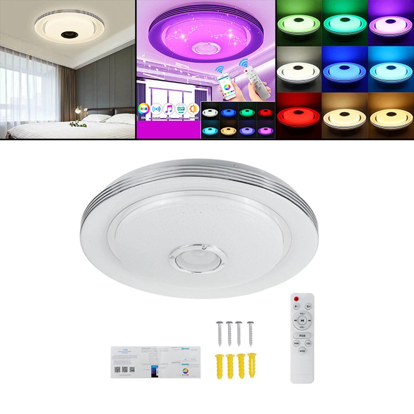 LED Music Ceiling Light RGB Color Changing for Kitchen
