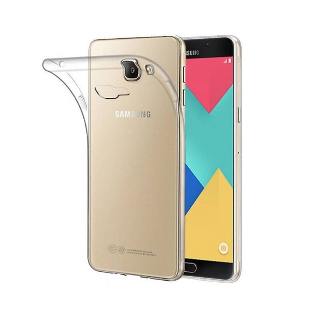 Ốp lưng silicon dẻo trong suốt Loại A cao cấp cho Samsung Galaxy A9 Pro