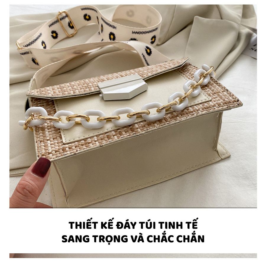 Túi Xách Đeo Chéo Màu Sắc Trẻ Trung Phong Cách Hàn Quốc - Mã TUI03