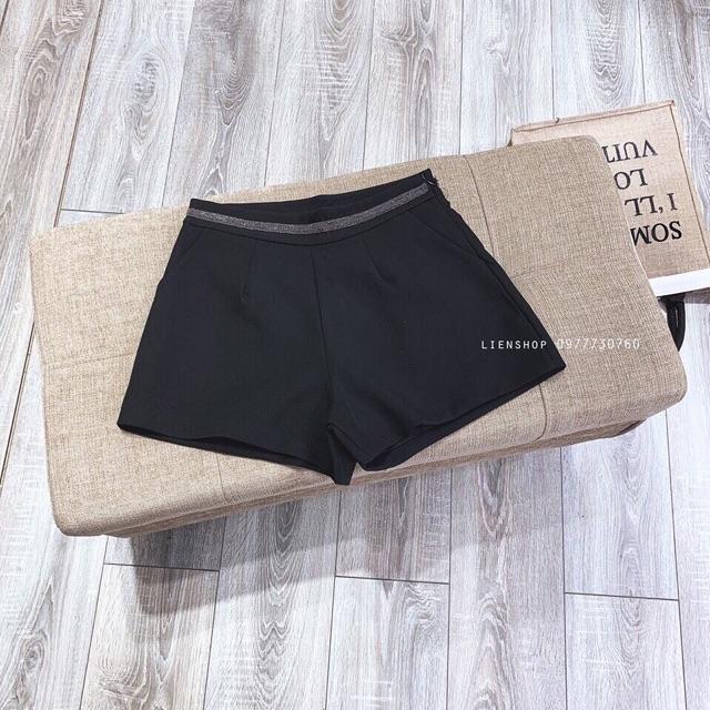 QUẦN SHORT CẠP CAO KIM TUYẾN 633