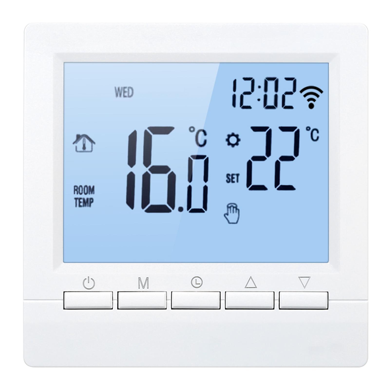 Bộ điều khiển nhiệt độ kỹ thuật thông minh Wifi Điều khiển ứng dụng Màn hình LCD