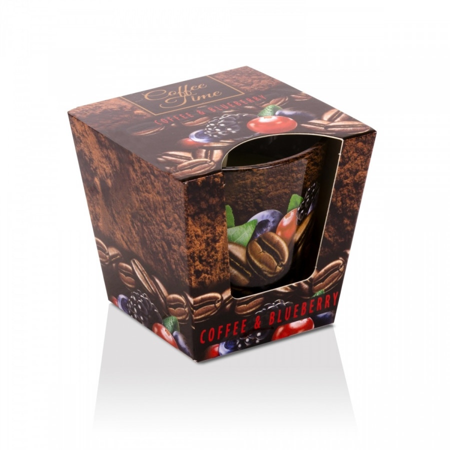 Ly nến thơm Bartek Candles BAT5200 Coffee & Blueberry 115g