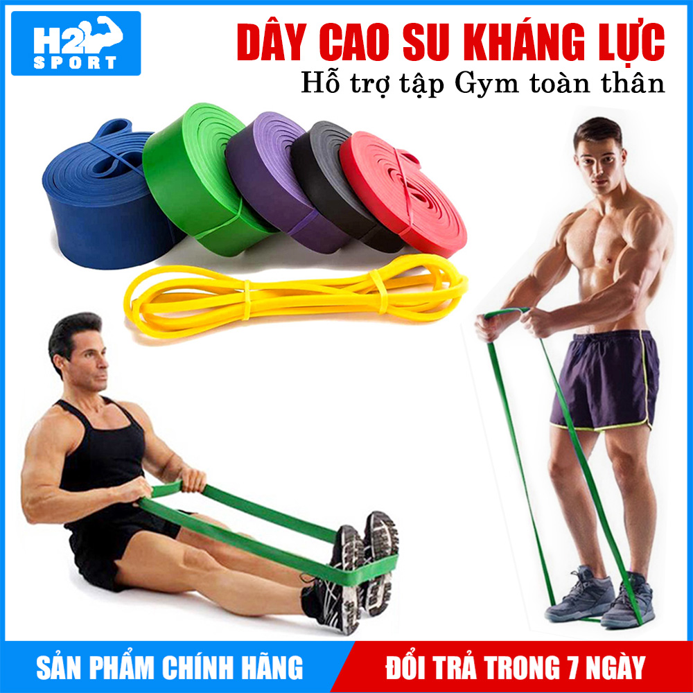 Dây kháng lực PowerBand Đa Năng hỗ trợ tập Gym, lên xà - Resistance Loop Bands