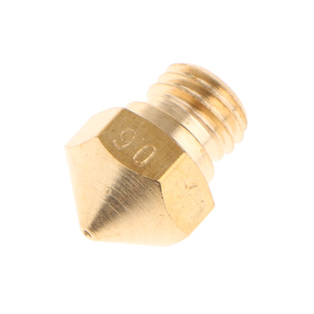 Đầu Phun đồng Thau Đầu Phun đồng Cho Máy In 3D MK10 1.75mm