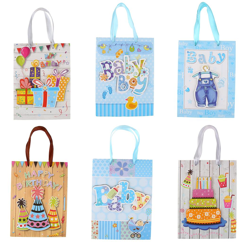 Packaging Paper Bags Shopping Party Gift Bags Retail Bags Style - 1