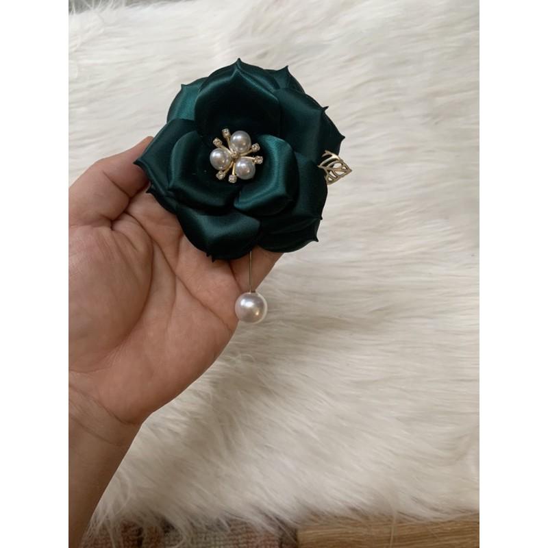 Hoa cài áo hanmade kèm hộp