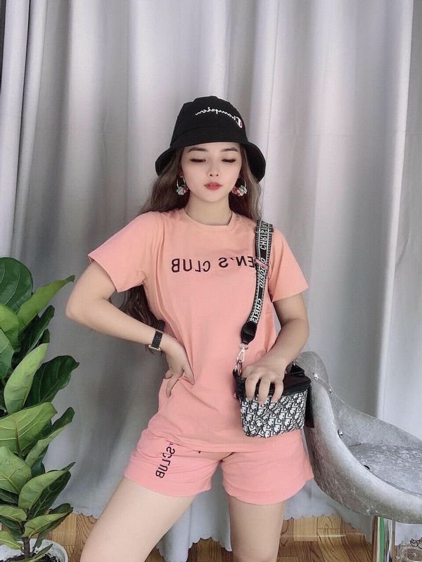 Set Bộ Cotton Đùi Bảo Kim In Chữ Mới