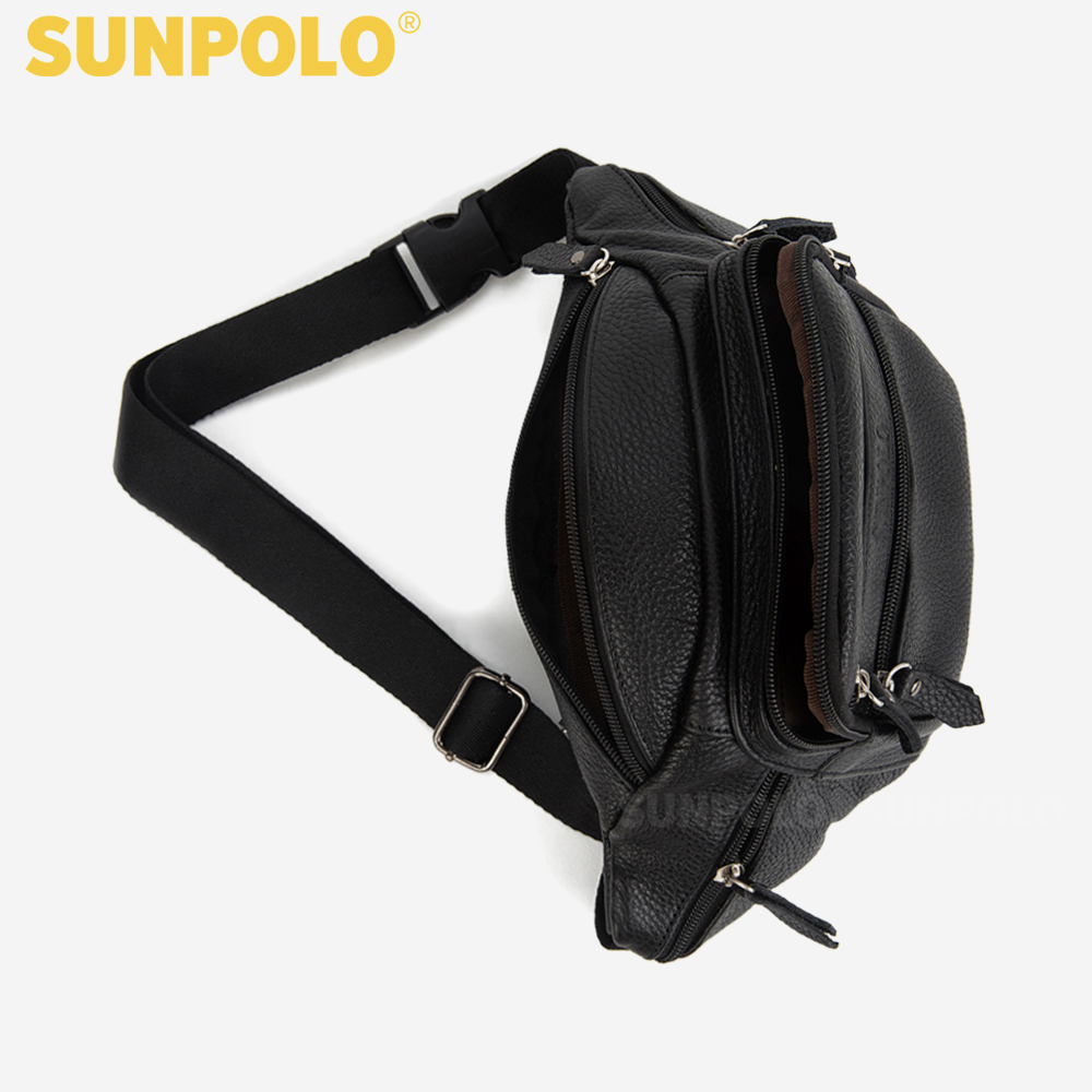 Túi Bao Tử Nam Da Bò Cao Cấp SUNPOLO SBT106