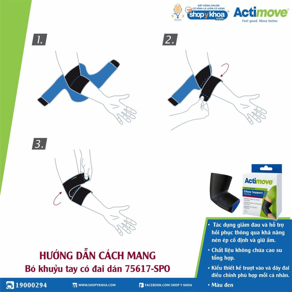 Bó khuỷu tay có đai dán 75617-SPO Actimove Elbow Support